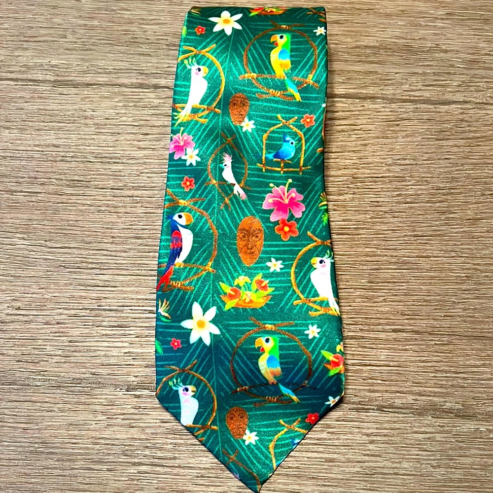 Disney Tiki Room Necktie